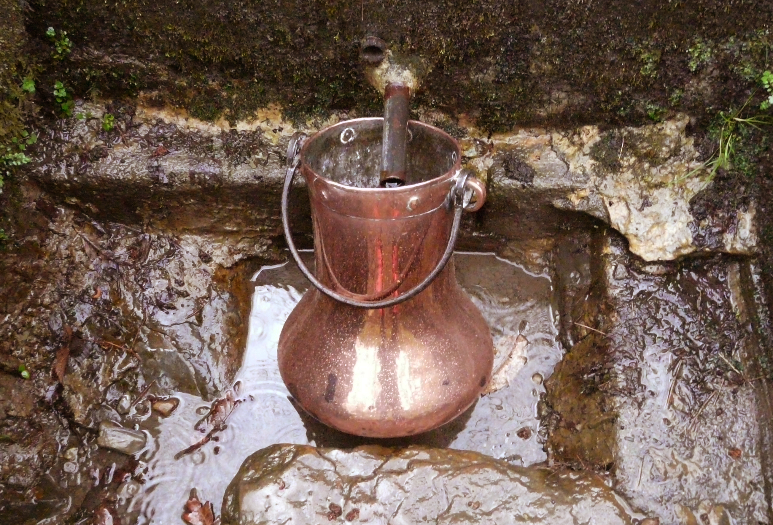 Copper errada belonging to the Olabarria family from Udiaga. Orozko (Bizkaia)